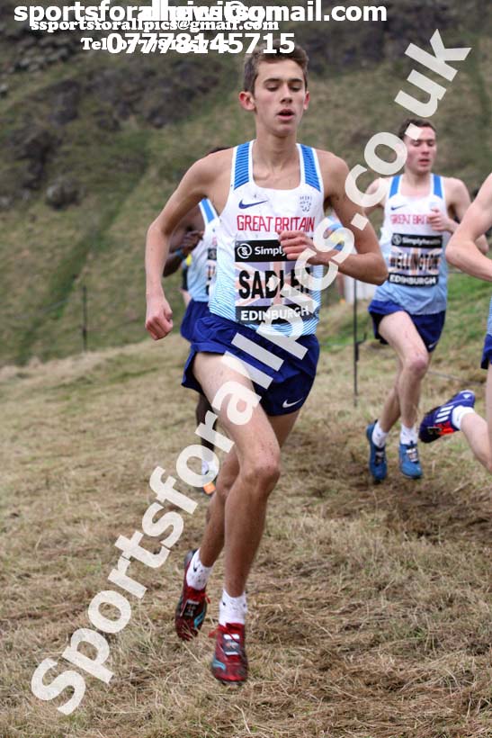 Simplyhealth Great Edinburgh XCountry junior men, 2018 Simplyhealth Great Edinburgh International XCountry. Photo: David T. Hewitson/Sports for All Pics